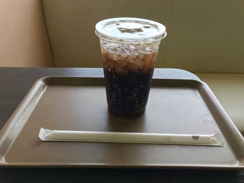 モスバーガー　コーラ