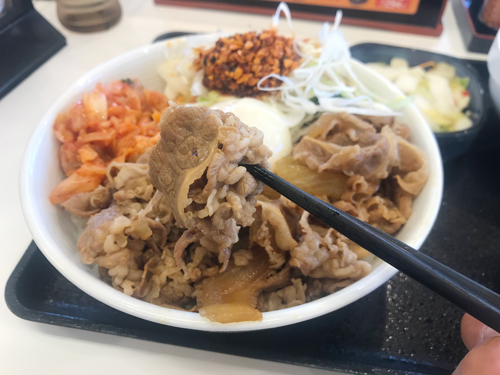 牛丼の肉