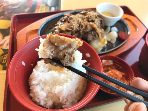 Joyfullの牛焼肉とごはん