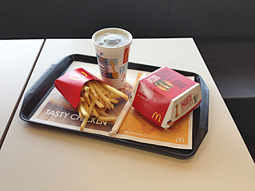 マクドナルド　ビッグマックセット