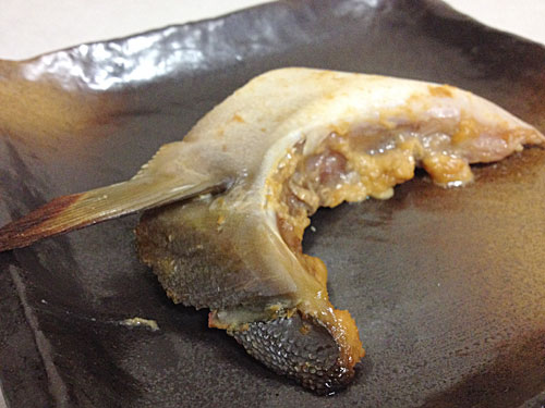 ぶりかま　接写