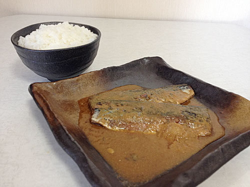 サバの味噌煮とごはん