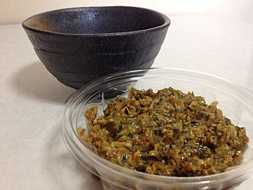 まだたっぷり残る青唐辛子味噌