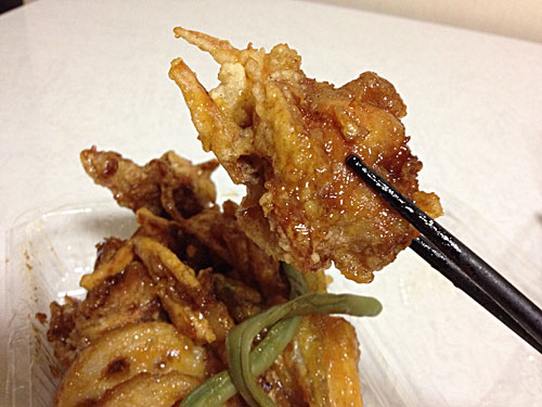 鶏皮唐揚げ