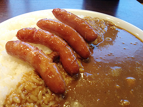 CoCo壱番屋　ソーセージカレー　アップ