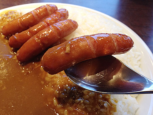 CoCo壱番屋　ソーセージカレーのソーセージ