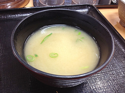 チープな味噌汁