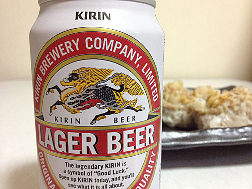 キリン ラガービール様登場