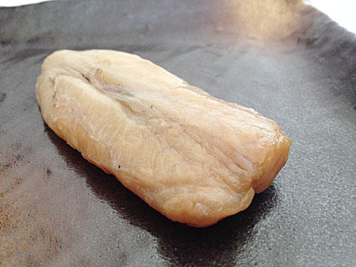 ふぐの醤油干し　生状態
