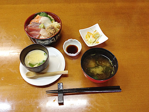 海鮮ちらし丼セット