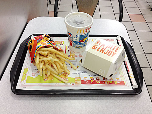 マクドナルド　フランスバーガーセット