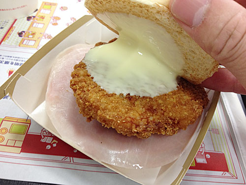 フランスバーガーの中身