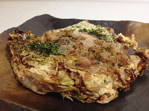 お好み焼き（ブタ）アップ