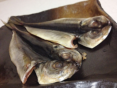 アジの干物