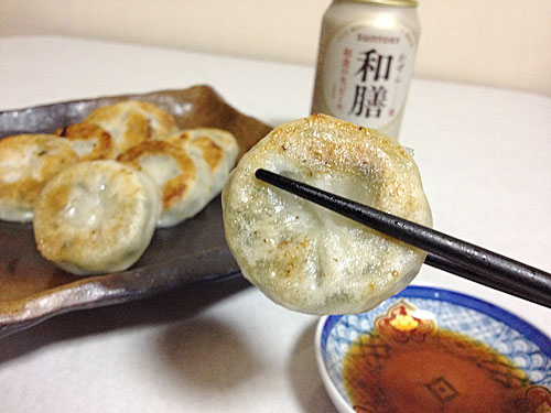 サントリー和膳と韮饅頭