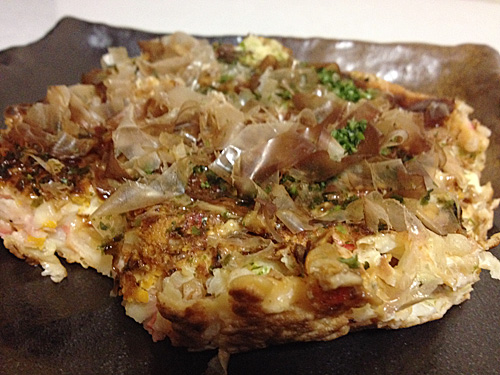 お好み焼き　アップ