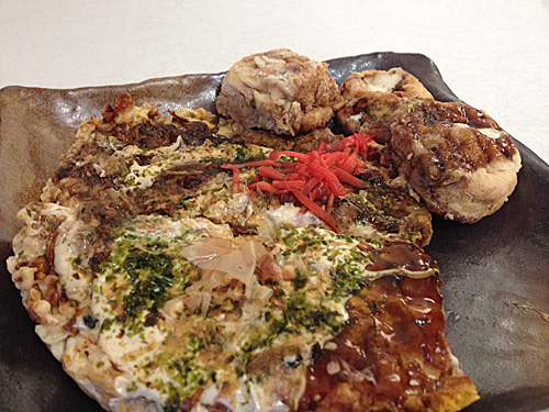 お好み焼きセット　アップ