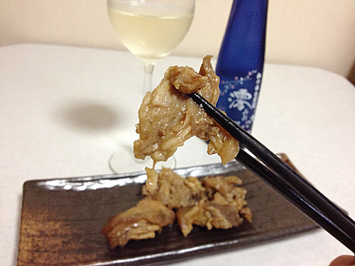 牛すじを食べて松竹梅 澪