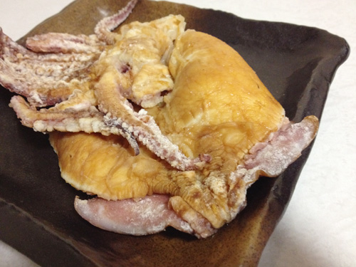 いか姿焼き　アップ
