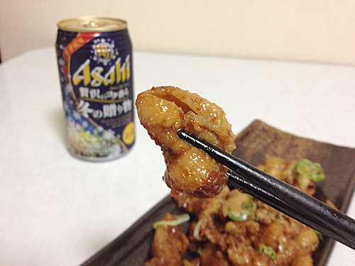 贅沢にコク香る冬の贈り物と鶏皮