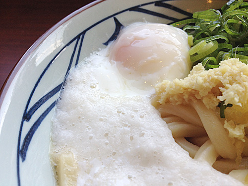 とろ玉うどん　とろろと温泉玉子
