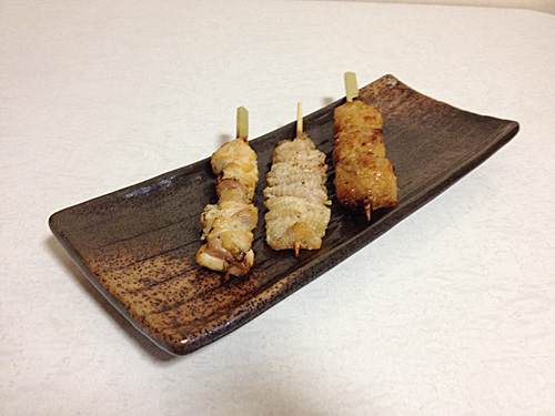 やきとり3種