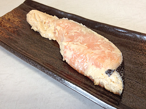 サーモン粕漬け　生の状態