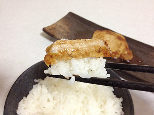 豚ロースのソテーとごはん
