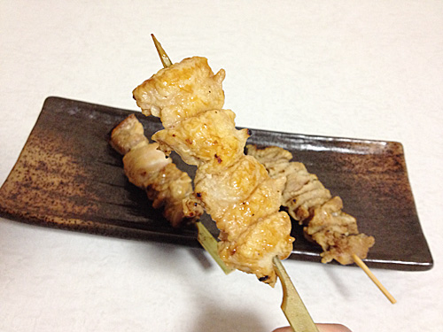 焼き鳥　ぼんじり