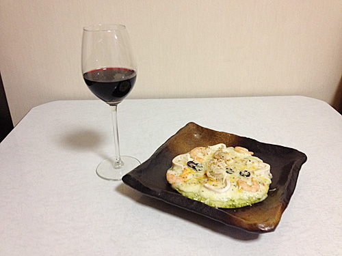 チーズピザとロスカルロス