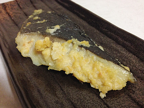 銀たら味噌漬け　焼き上げ後