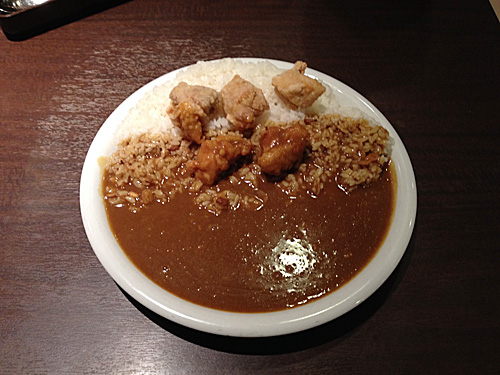 CoCo壱番屋　フライドチキンカレー