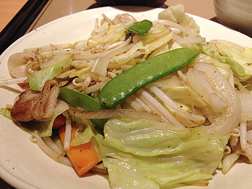 肉野菜炒め定食