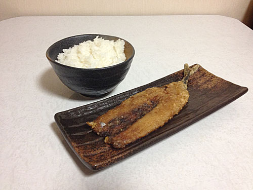秋刀魚南蛮とごはん