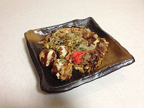 お好み焼き＋たこ焼きセット