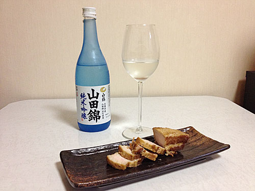 白鶴　山田錦純米吟醸と豚の角煮