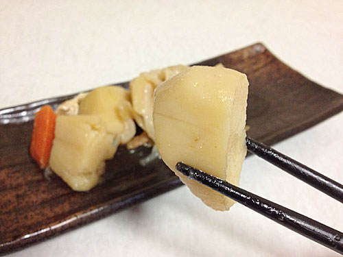 肉じゃがをひと口