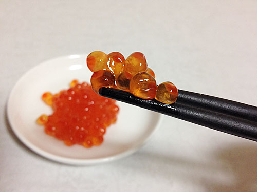 イクラを味見