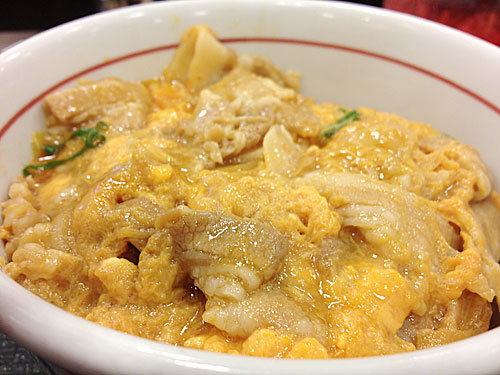 なか卯　豚生姜丼　アップ