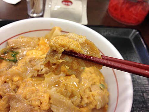 豚生姜丼のお肉