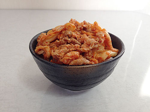 豚キムチ丼