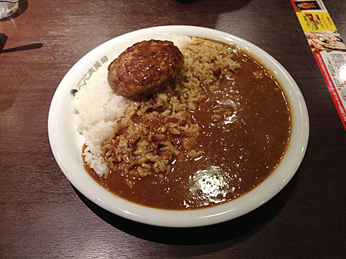 CoCo壱番屋　チーズインハンバーグカレー