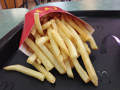 マックのフライドポテト