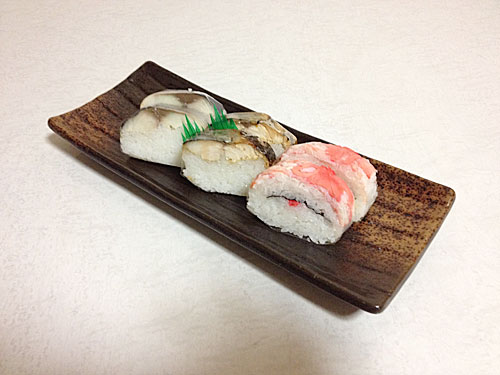 カニ寿司＋焼きサバ寿司＋〆サバ寿司