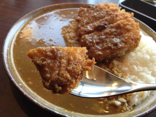 CoCo壱番屋　手仕込とんかつカレーのトンカツ