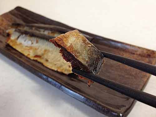 にしんの甘露煮をひと切れ