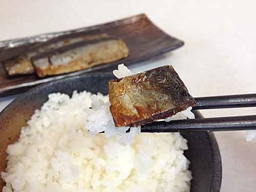 にしんの甘露煮とごはん