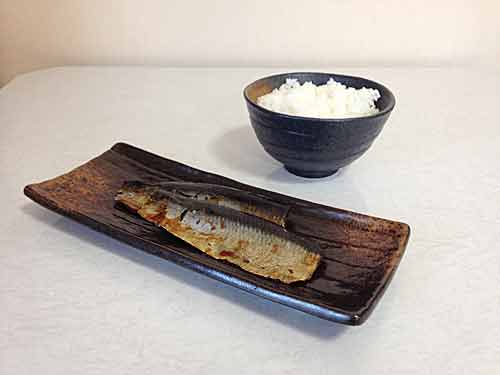 にしんの甘露煮とごはん