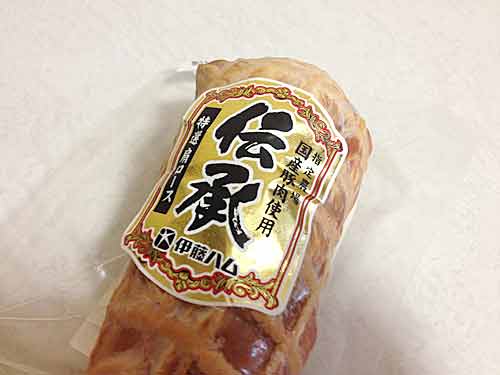 伊藤ハム　伝承 特選肩ロース　アップ