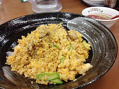 王将　極王炒飯　アップ